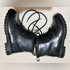 UGG Kids Shimmering Charcoal Boots